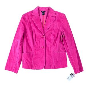 NWT Woman’s RQT pink in color blazer size 12